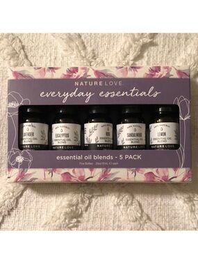 Nature Love Everyday Essentials Essential Oil 5 Pack